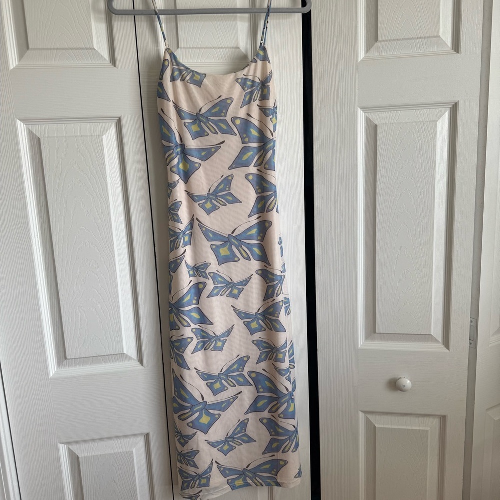 Verge Girl Butterfly Print Dress